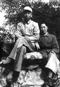 刘少奇与王光美合影